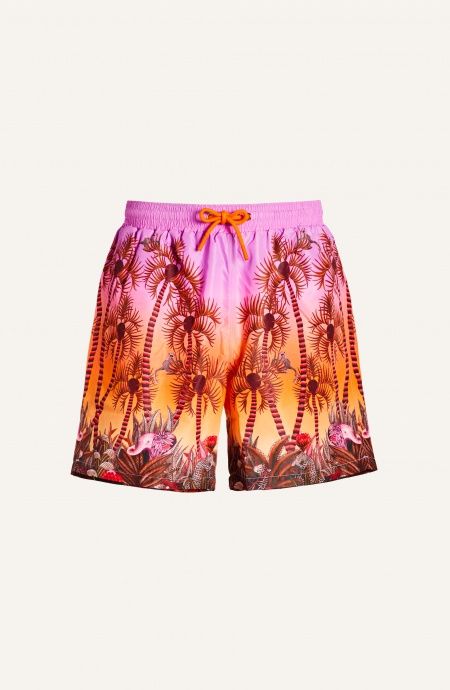 Palm Paradise Men's Boxer Shorts Pin-Up Stars - 4