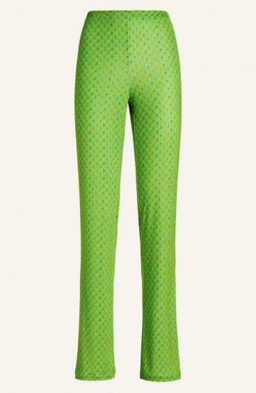 Pantalone in Jersey Stampa Squame Pin-Up Stars - 10