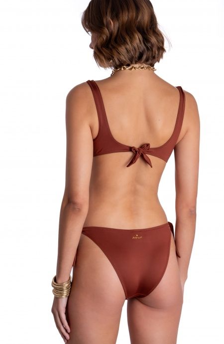 BIKINI BRASSIERE CON ACCESSORIO TINTA UNITA Pin-Up Stars - 14