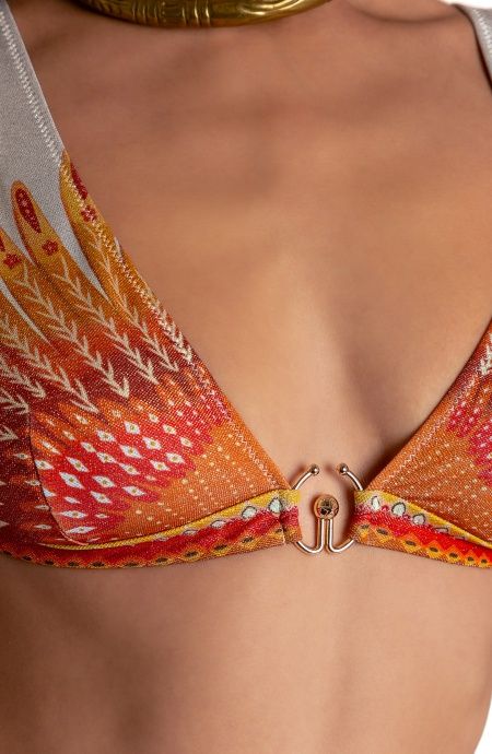 BIKINI BRASSIERE CON ACCESSORIO STAMPA WINGS Pin-Up Stars - 5