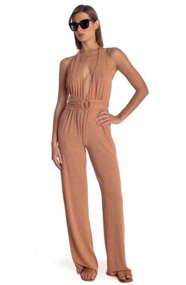 LUREX LONG JUMPSUIT BACK NECKLINE Pin-Up Stars - 4