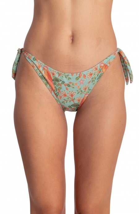 Pin Up Stars SLIP BIKINI FIOCCHI STAMPA FLOWER BIRD