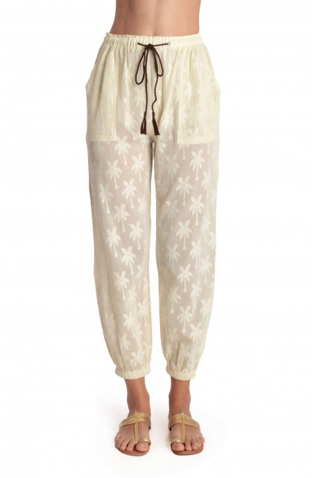 PANTALONE RICAMO PALME Pin-Up Stars - 5