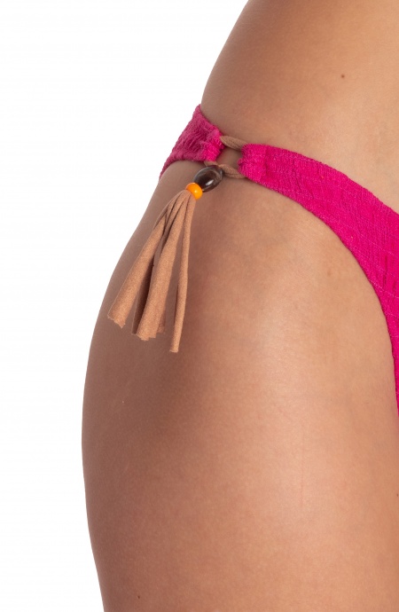 BIKINI TRIANGLE REMBOURRÉ IMPRIMÉ PALMIERS EN COTON Pin-Up Stars - 21