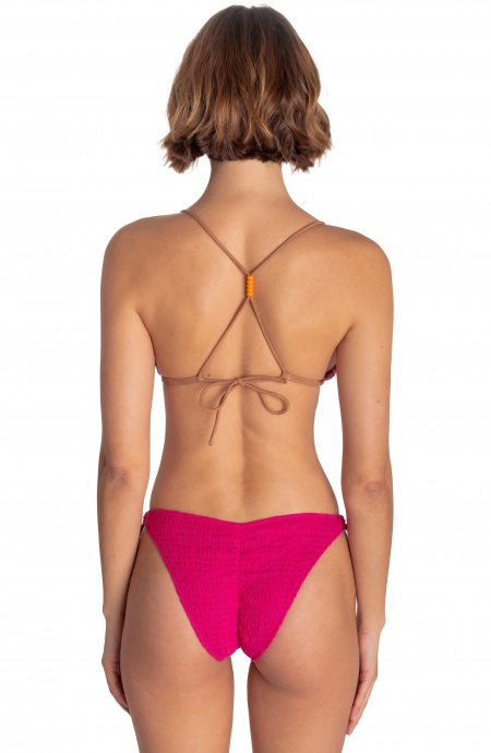 BIKINI TRIANGLE REMBOURRÉ IMPRIMÉ PALMIERS EN COTON Pin-Up Stars - 20