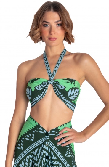 BANDEAU TOP BEAUTIFUL TREE PRINT Pin-Up Stars - 4