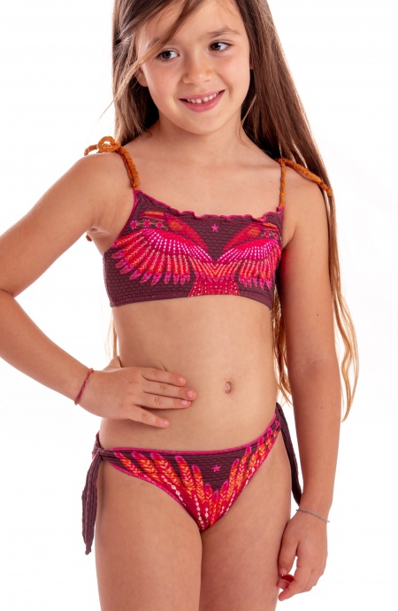 BANDEAU BIKINI WINGS PRINT BABY Pin-Up Stars - 1